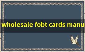 wholesale fobt cards manufacturer
